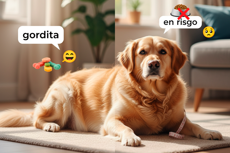 Ver a nuestras mascotas bien comiditas puede darnos tranquilidad. Un lomito cachetón o un michi redondito muchas veces despierta ternura.